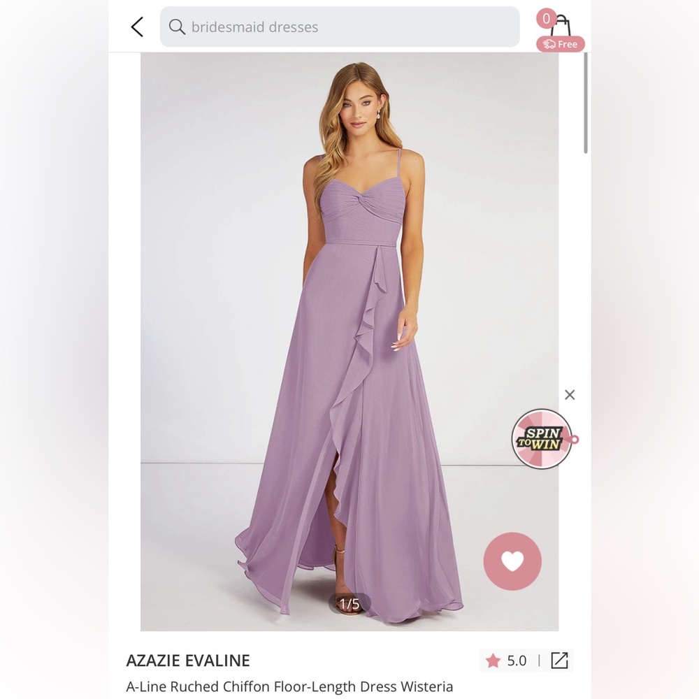 Azazie dress